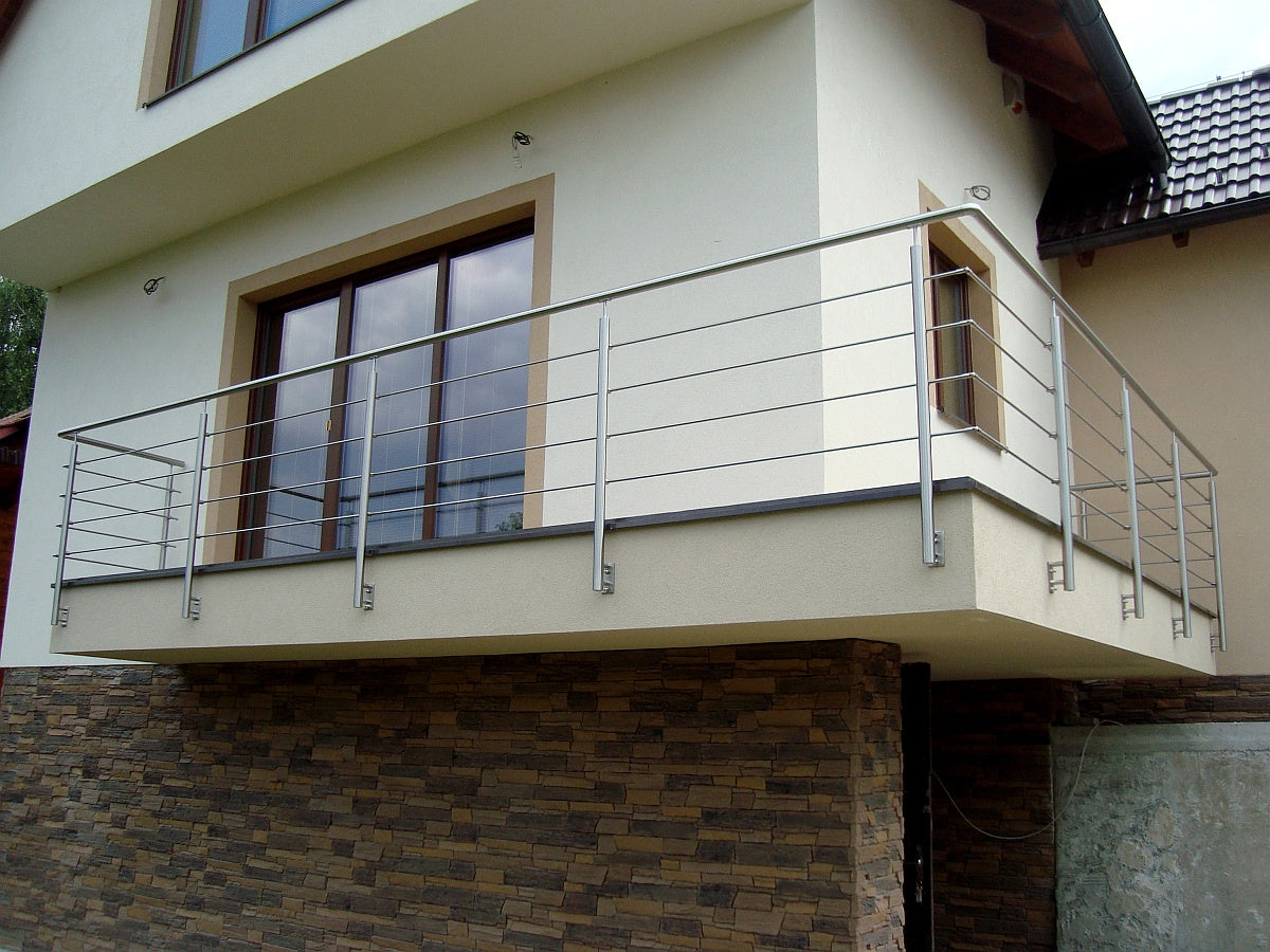 Stainless railing, AISI304, 1500x900mm, BR