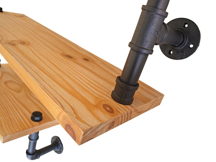 Wall shelf SNAKE bright 009