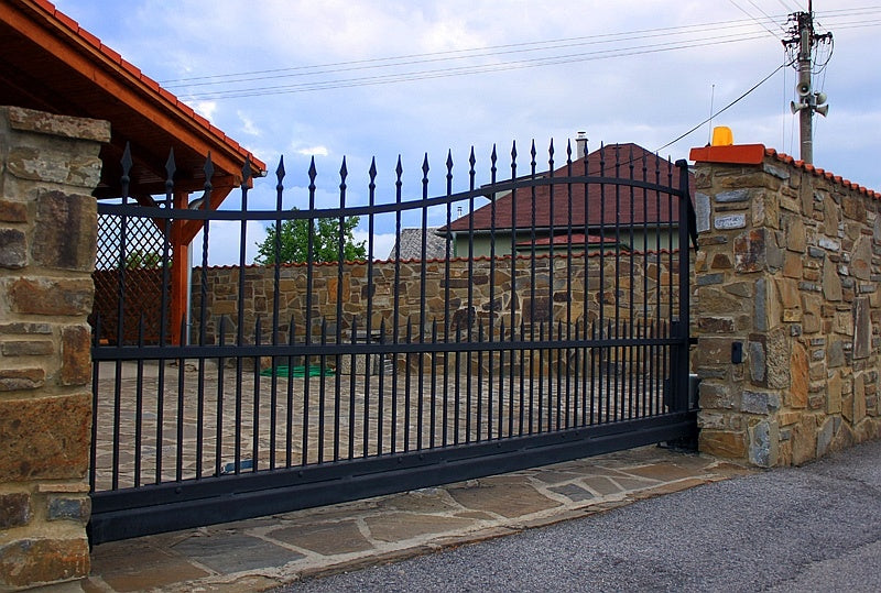 Cantilever Gate End Stop Zn, profile 60x60mm