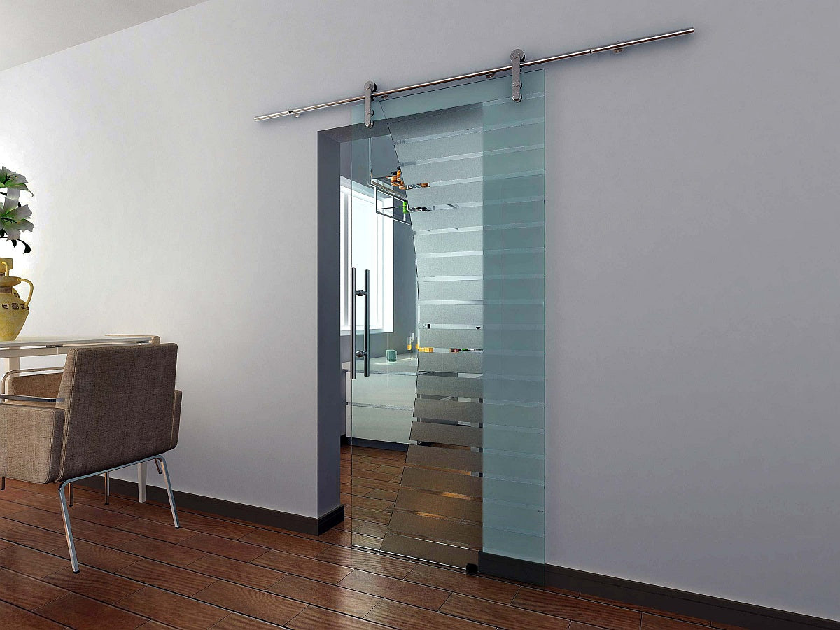 Tube end cap for sliding glass system