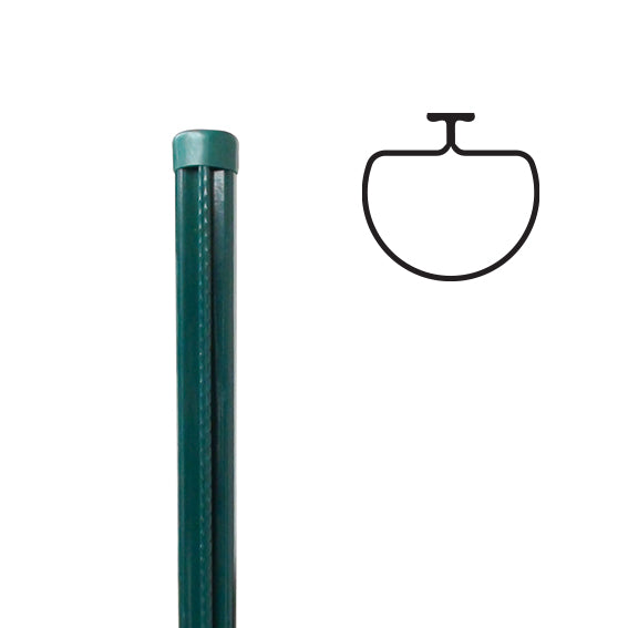 Stĺpik Univerzál D48mm ZnPVC 2000mm zelená