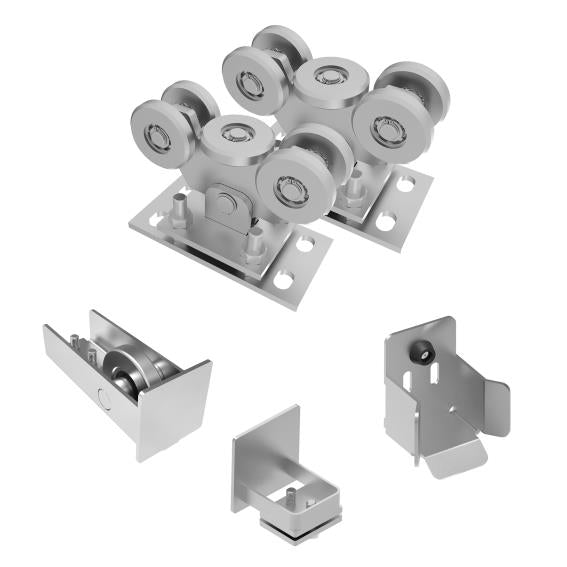 INOX set for cantilever gate SV-80x80-ECO-IN