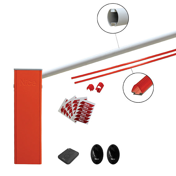 NICE Barrier set, 24V, 6m