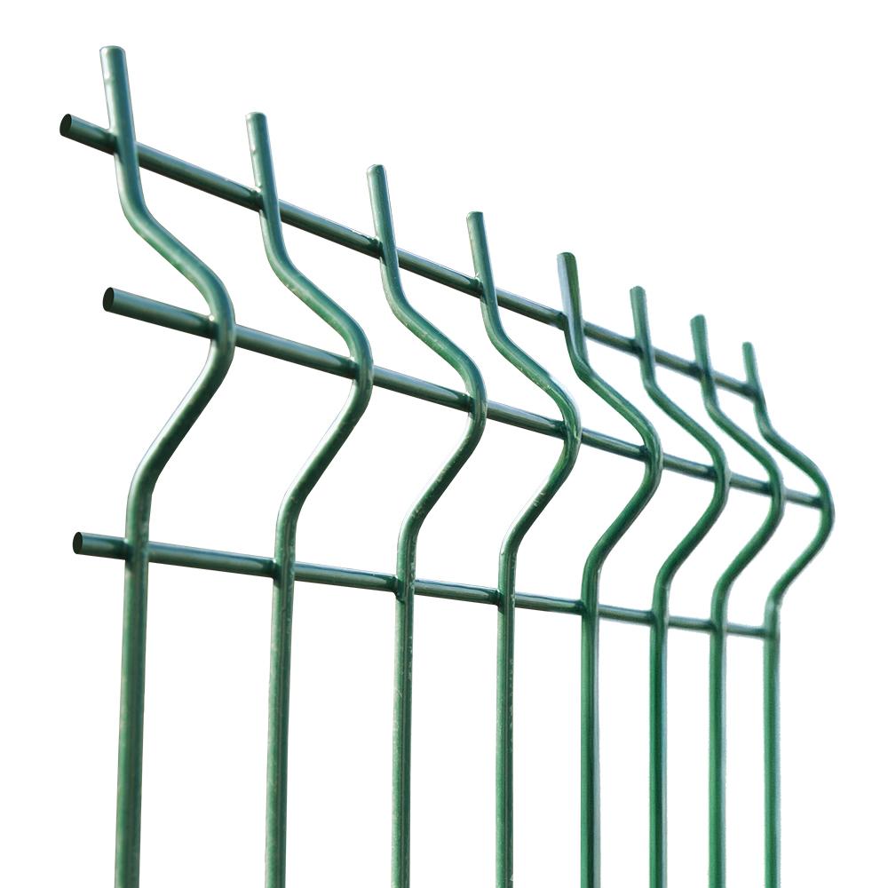 Welded panel fence ZnPVC 2500x1030x4mm green