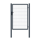 Bránka 1kr. SQUARE ZnPVC 1000x1500mm, antracit