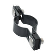 Collier de serrage continu pour poteau ZnPVC D60mm anthracite