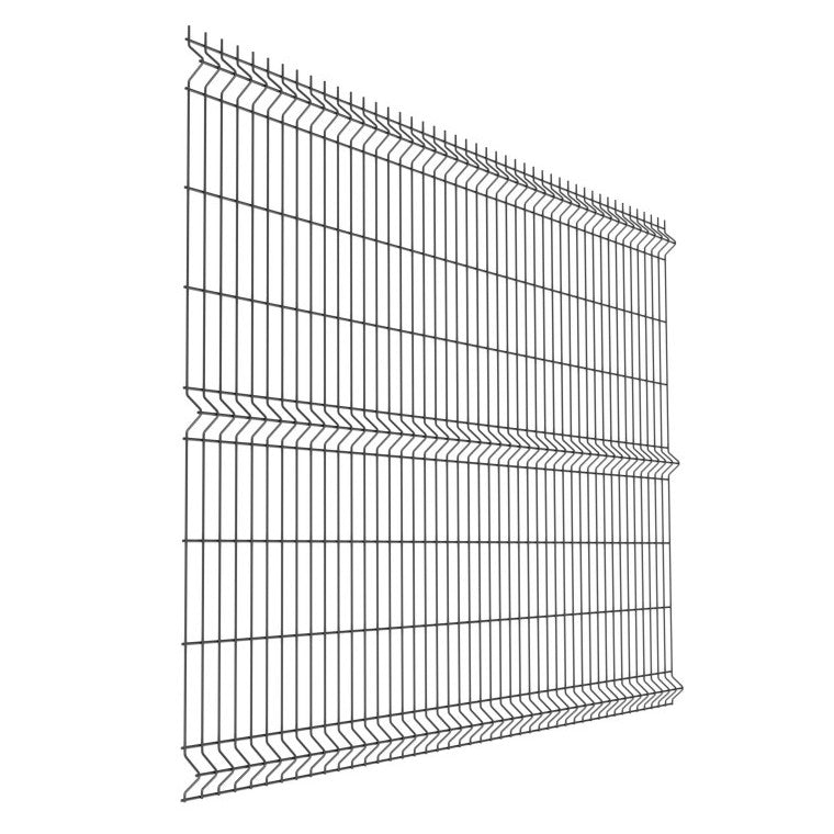 Welded fence panel 3D ZnPVC 2500x1530x4mm anthracite