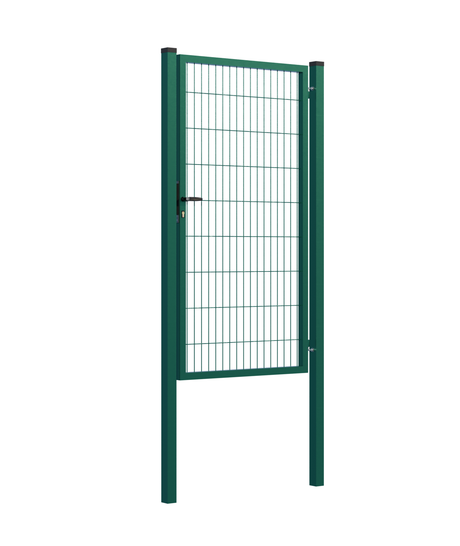 Bránka 1kr. SQUARE ZnPVC 1000x1800mm, zelená
