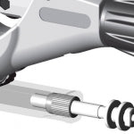 Pipe cutter hand + 1x Q1/B02-INOX-RK