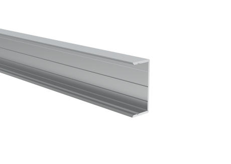 Aluminum U-adapter 45x20-6000mm N