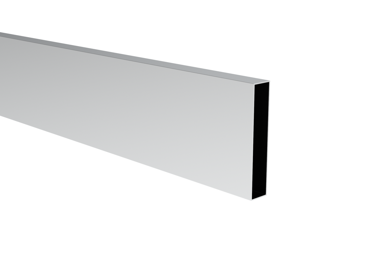Aluminium-Zaunfüllung 20 x 100 x 1,1 - 6,0 m - Natur, Oberfläche - 2. Klasse