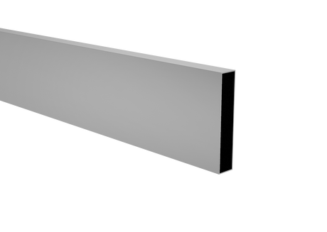 Aluminum slat, 20x100-6000mm, gray