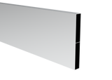 Aluminium-Zaunfüllung 20 x 160 x 1,3 - 6,0 m - Natur, Oberfläche - 2. Klasse