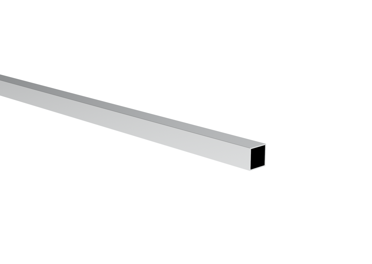 Aluminiowa listwa wypełniająca ogrodzenie i narożna listwa elewacyjna, 20 x 20 – 3,0 m – Natural