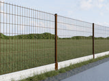 Stĺpik 60x40mm ZnPVC 2500mm hnedá