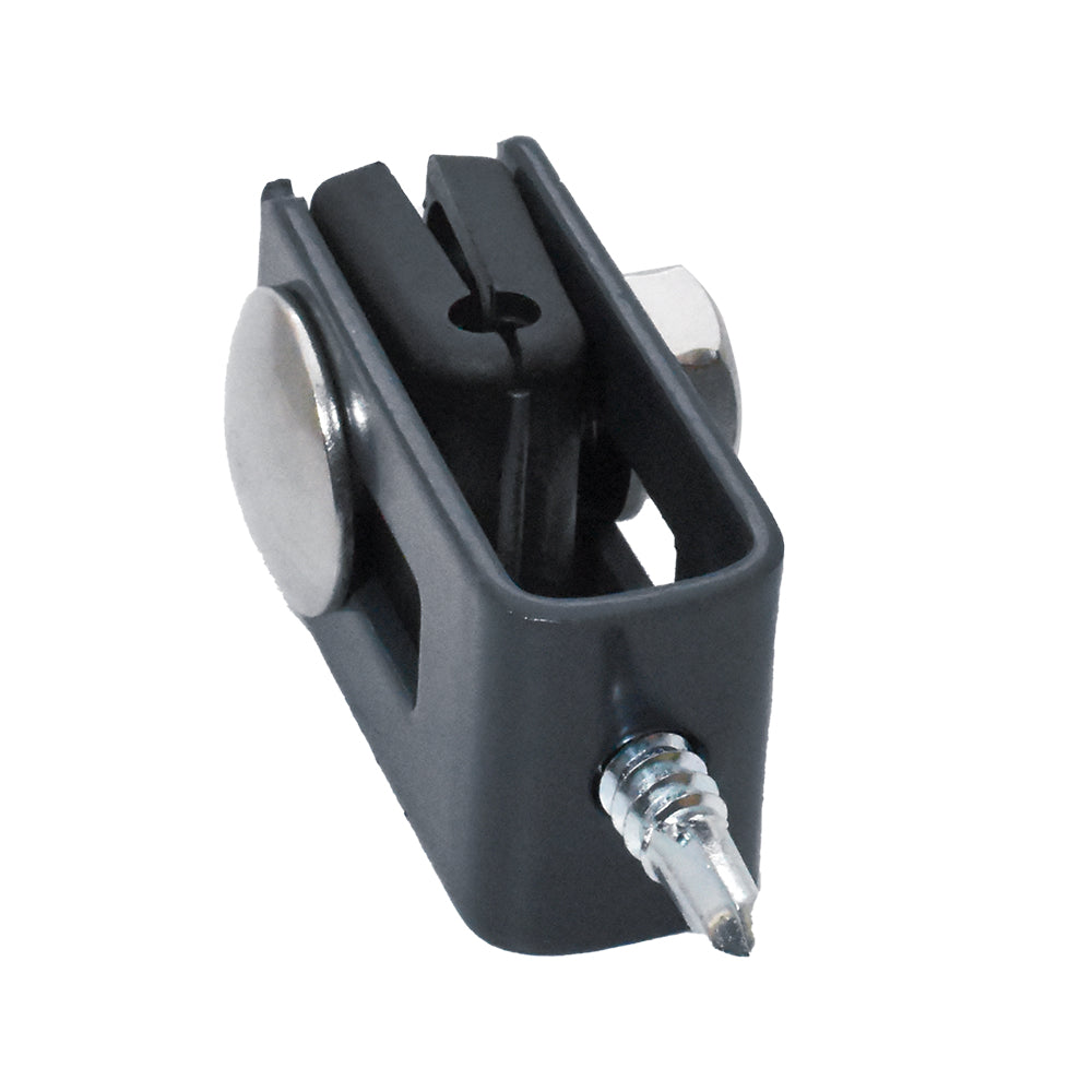 Bracket for welded panel "U" ZnPVC anthracite