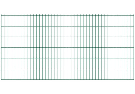 Panneau de clôture soudé N2D 2500x1230mm D5/4/5mm vert