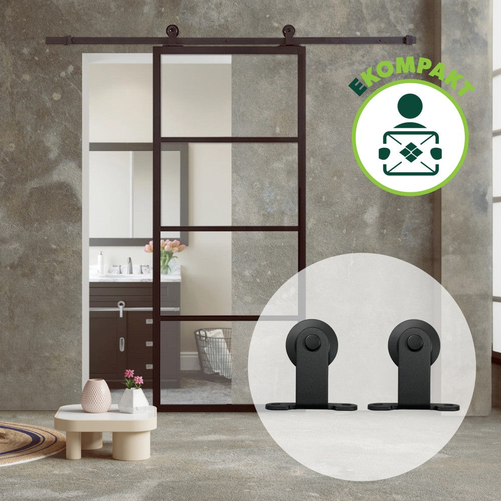 sliding barn door hardware - "Simplex"