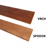 Shelf rack TRAVEZ - 4 shelves, redbrown