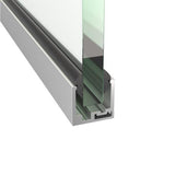Glazing clamping profile 35x35mm