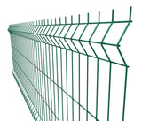 Welded panel fence ZnPVC 2500x830x4mm green