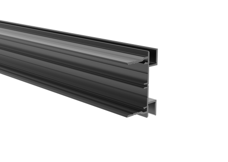 Aluminum fence adapter for 40mm fillings - 1700mm