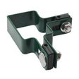Support d'angle pour poteau ZnPVC 60x40mm vert