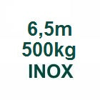 Set 6,5m/500kg INOX