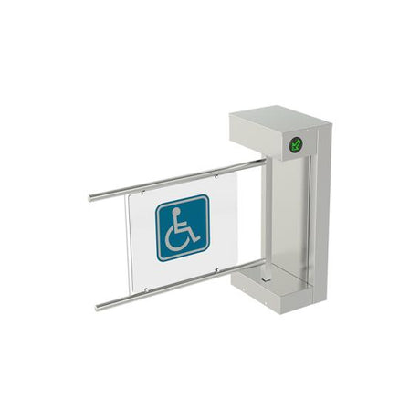 Turnstile for people with reduced mobility