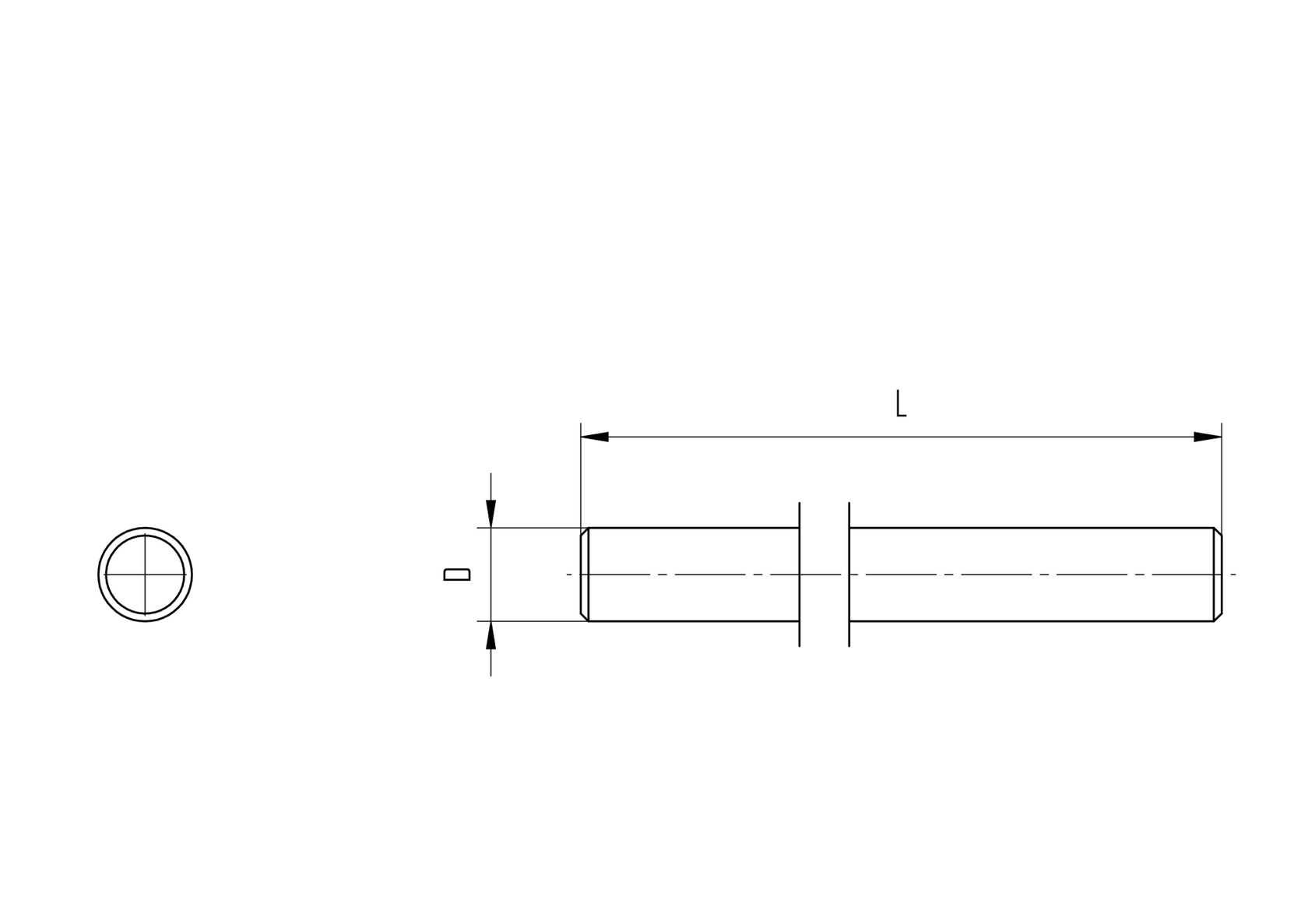 Stainless steel rod
