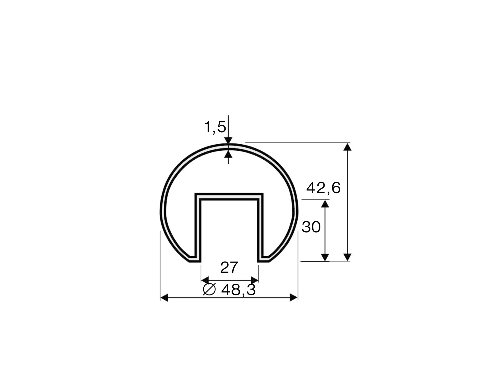 Handrail glass holder