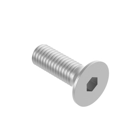 Vite a testa svasata piana con cava esagonale, AISI316, M5x16
