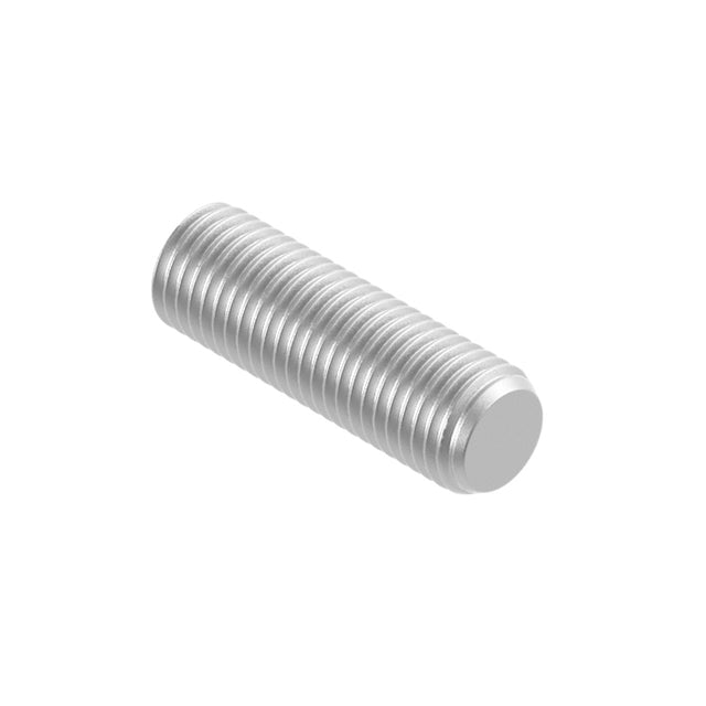 Hexagon socket set screw with flat point, AISI304, M8x16
