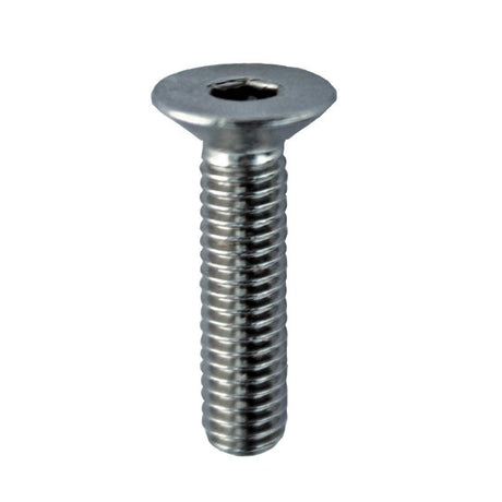 Hexagon socket countersunk head screw, AISI316, M6x14