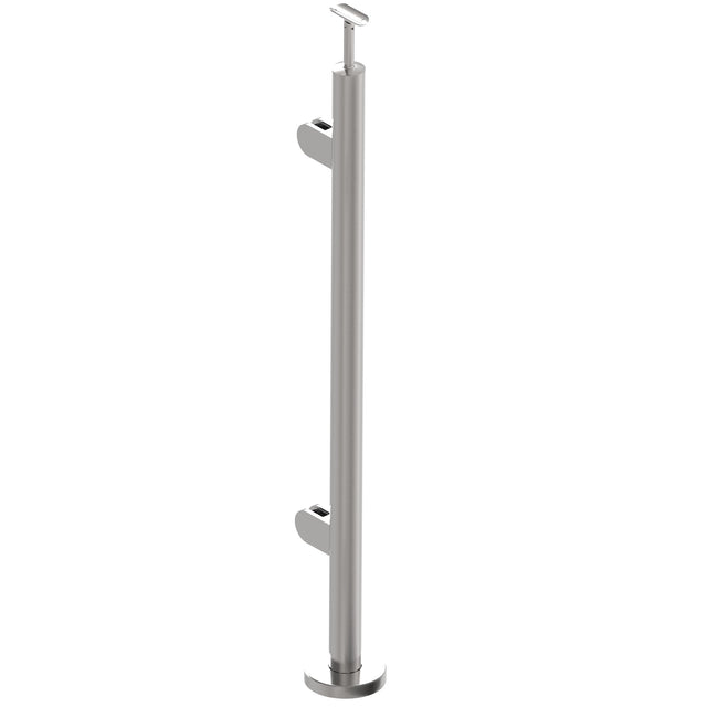 Stainless steel pole, VK-straight, left AISI304, D