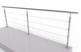 Cable railing AISI304, AISI304, D42,4/4xd5/H900/L3