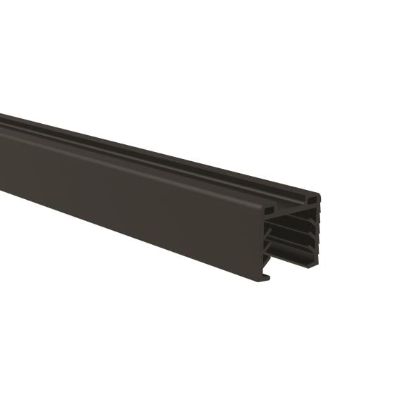 Rubber profile for cap rail