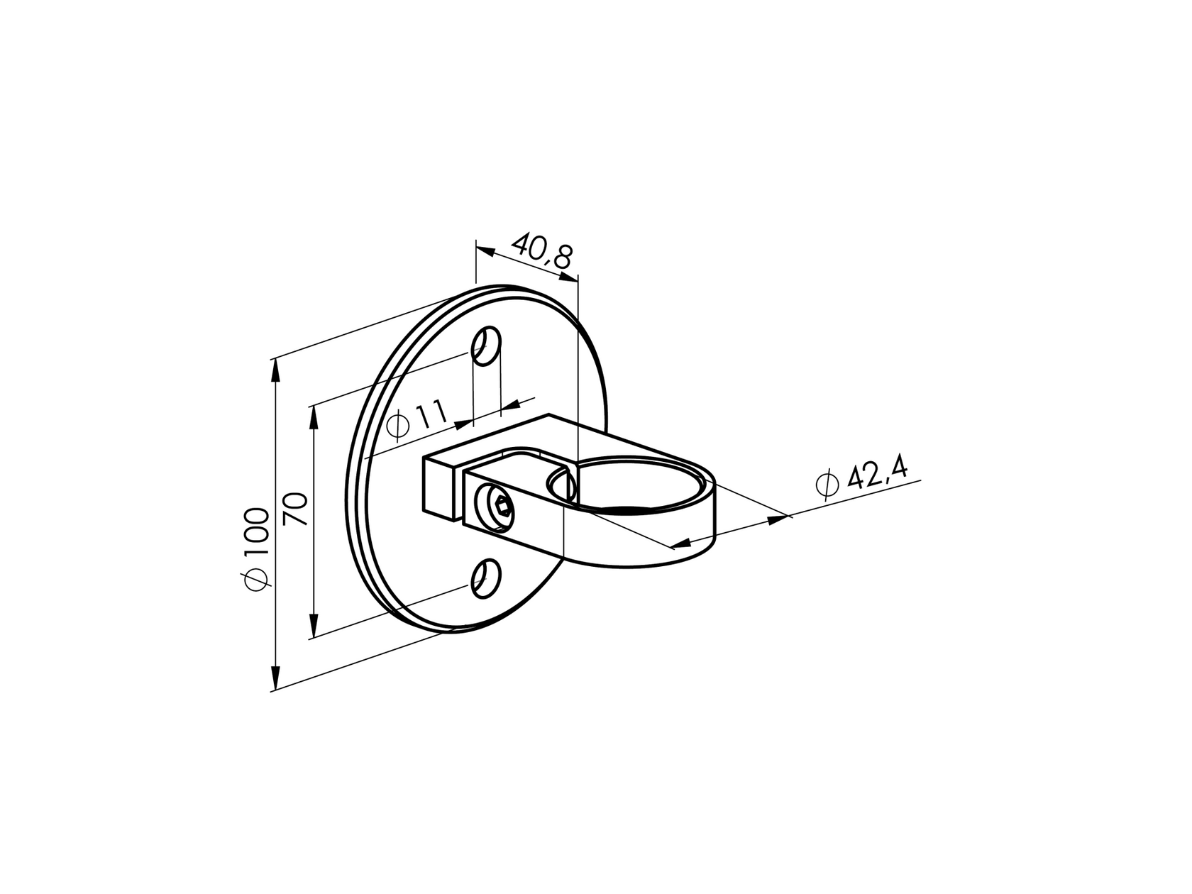 Adjustable side anchoring