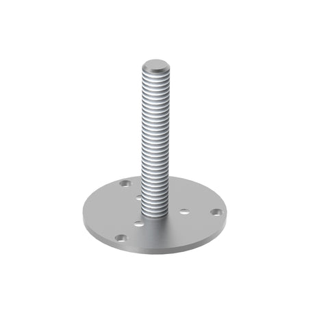 Upper anchoring - wooden pole