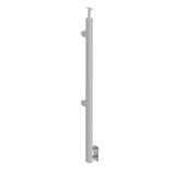 Inox pole JP, BS, stairs, left AISI304, 40x40x2/2x
