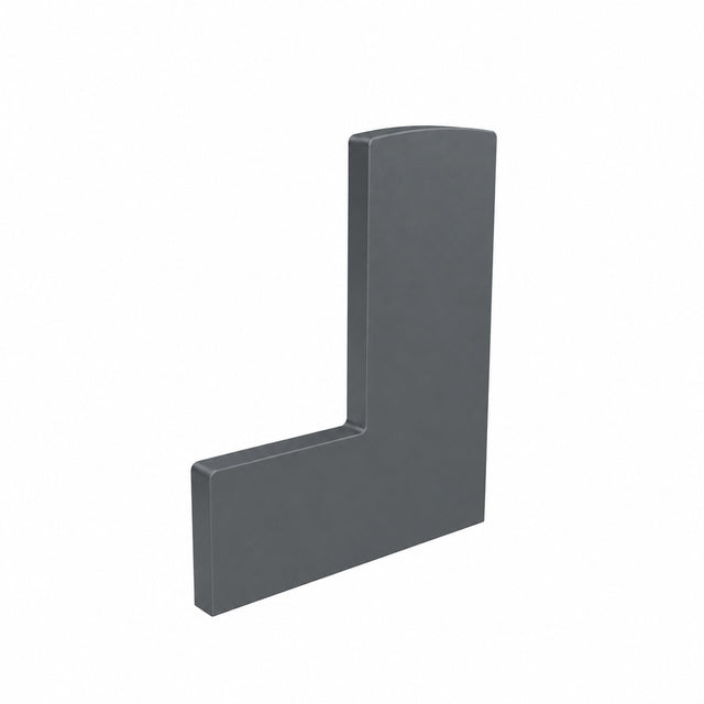 End cap for profile AL/0006-6000-R7016 + Cover for profile