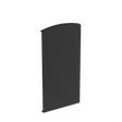 End cap for profile Al/0005-UNO-S-EB