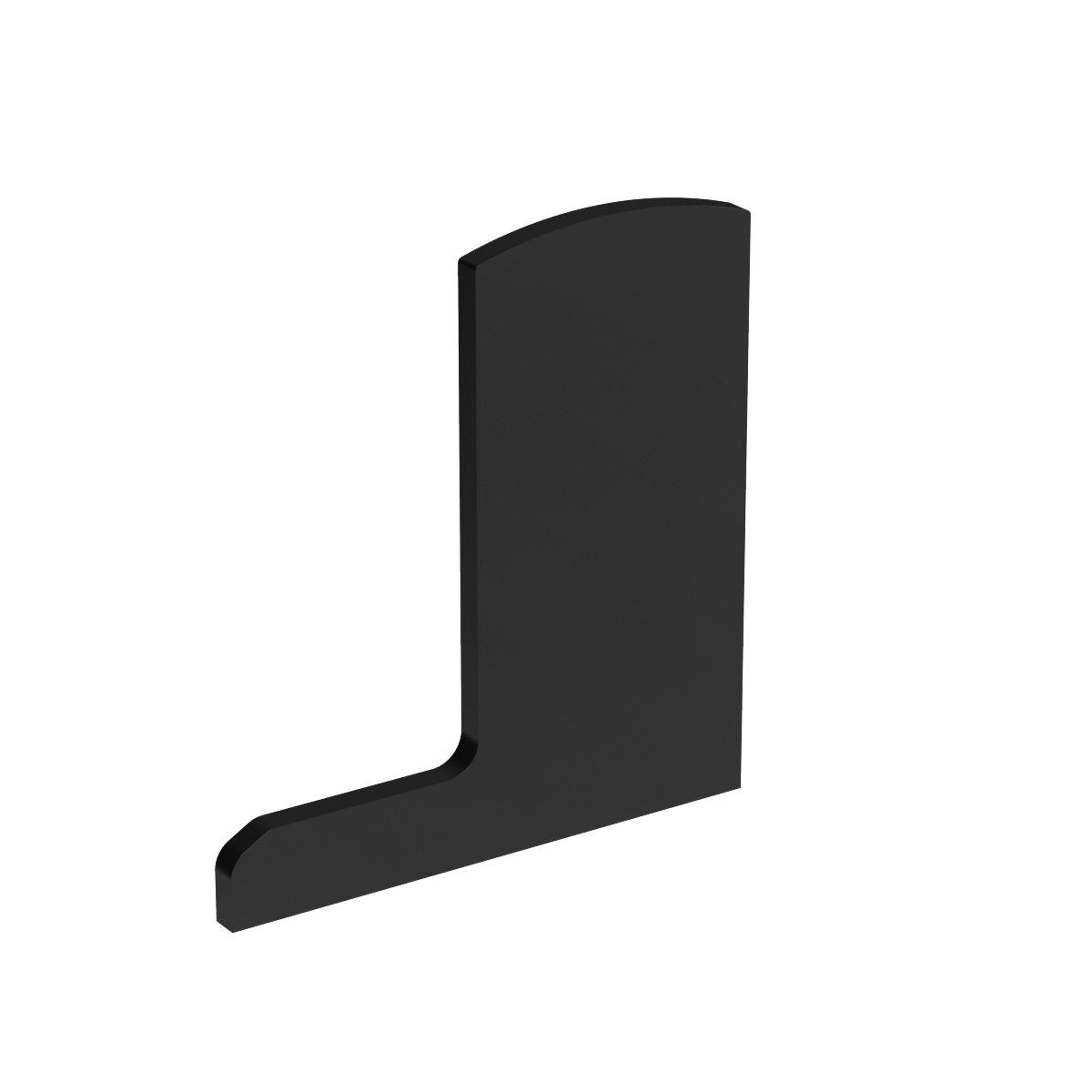 End cap for profile Al/0006-UNO-S-EB