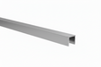 Glass mounting profile U AL 15x15x2mm for 6–8mm glass