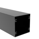 Hliníkový plotový stĺpik 100×100 mm – 6,0 m – Antracit RAL 7016