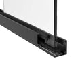 Glazing clamping profile 35x35mm BLACK