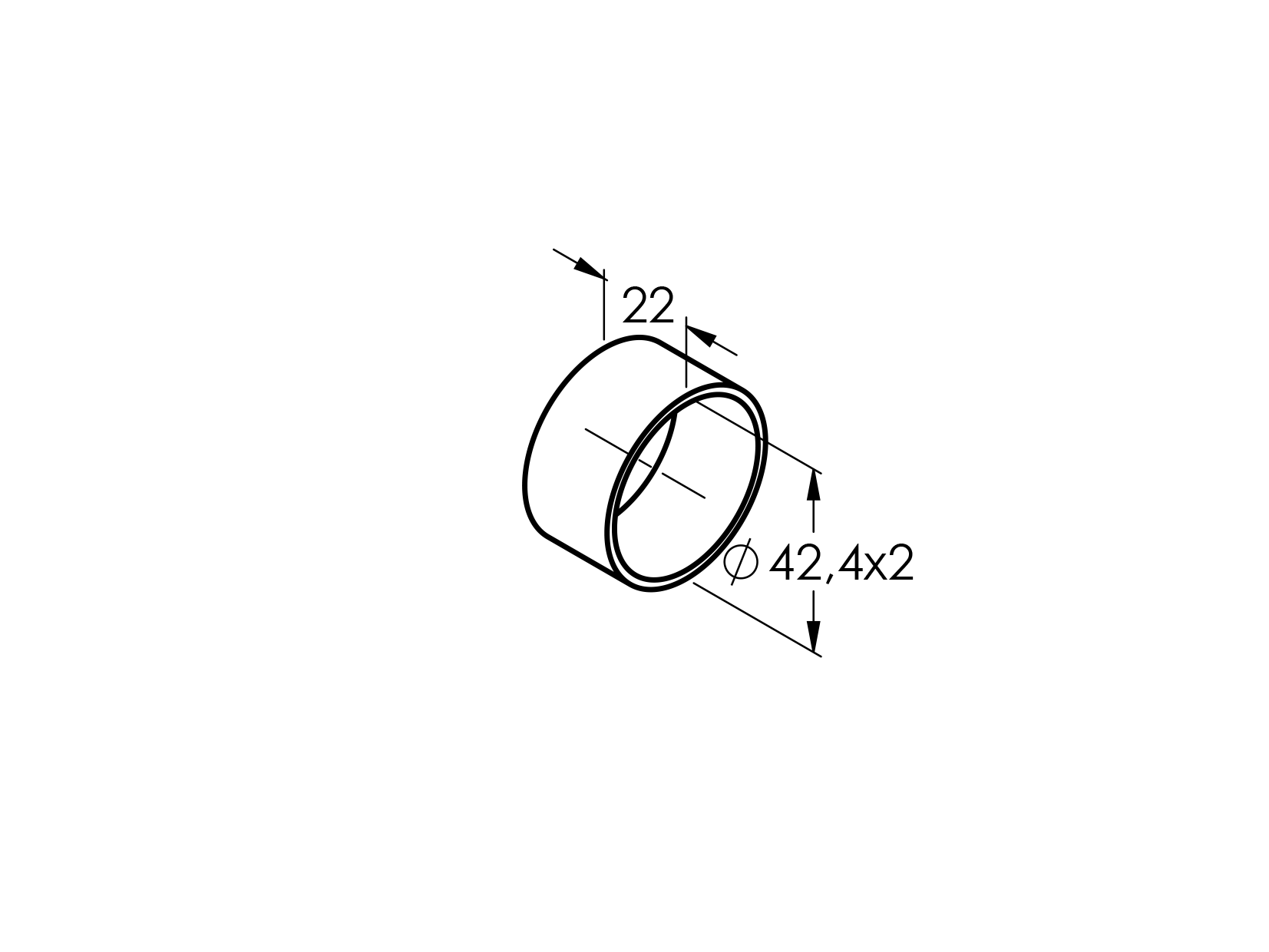 Dištanc - vertikalna vypln