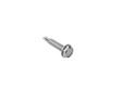Self-tapping screw with hex head, stainless steel