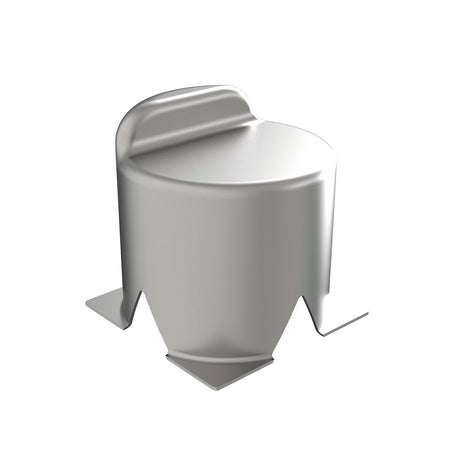 Stop, middle for concrete Zn