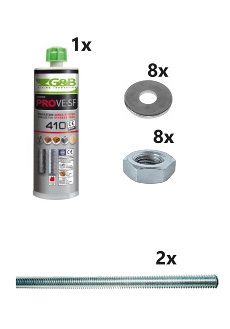 Mounting kit for CARPORT